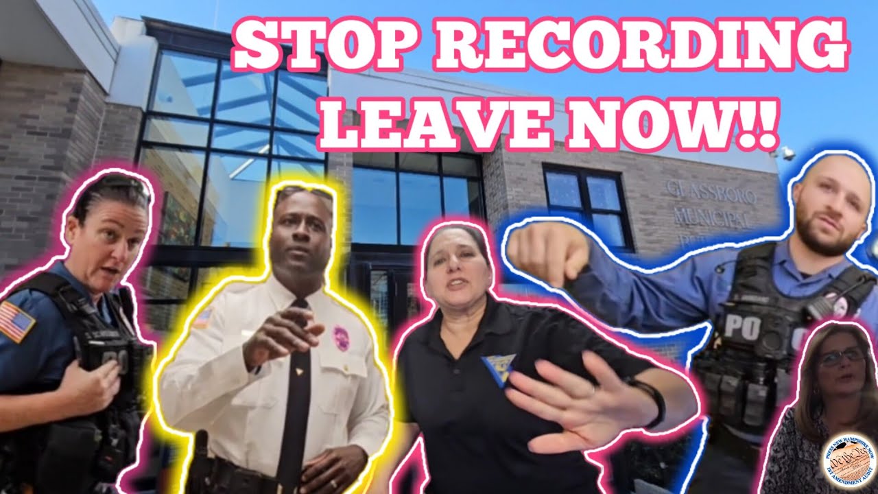 COURTHOUSE KARENS *GO CRAZY* COP FAILS TO IDENTIFY *CHALLENGE ACCEPTED* 1ST AMENDMENT GLASSBORO, NJ