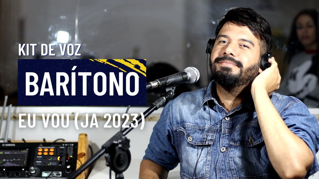 🔵 BARÍTONO | Eu Vou | Ministério Jovem 2022 e 2023 (KIT DE VOZ)
