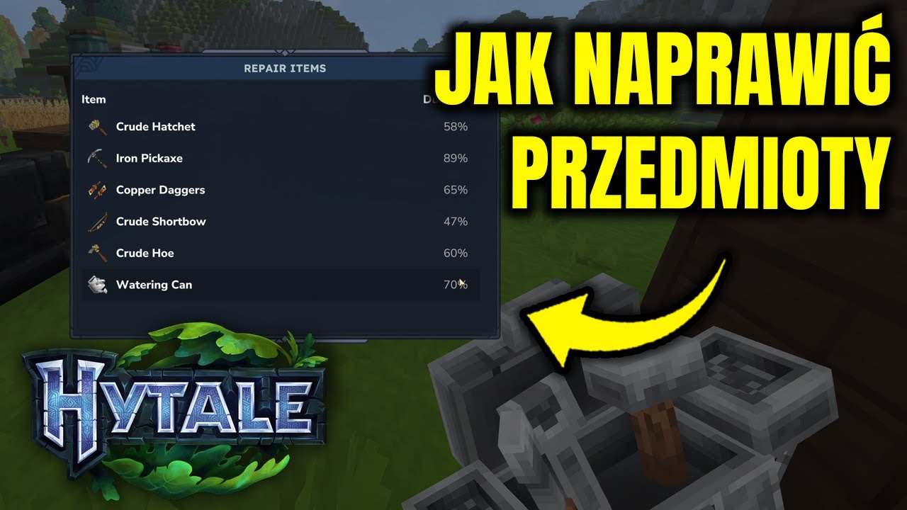 Hytale - Jak naprawić przedmiot