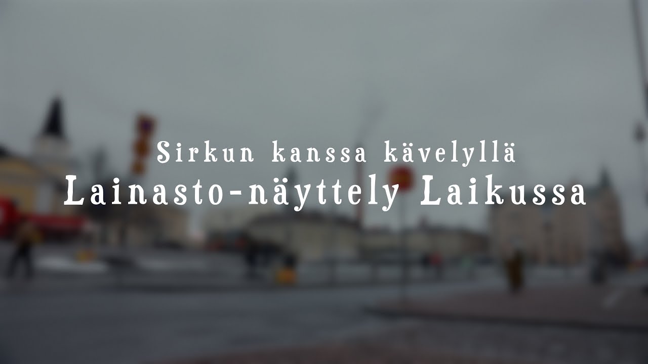 Sirkun kanssa kävelyllä – Lainasto-näyttely | On a Walk With Sirkku – Lainasto Exhibition