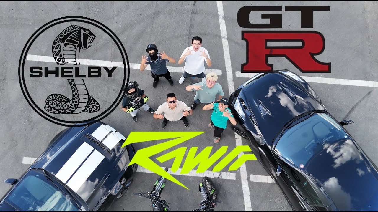 Улаанбаатарын гудмаар уралдъя: RAWRR vs GTR35 & Shelby
