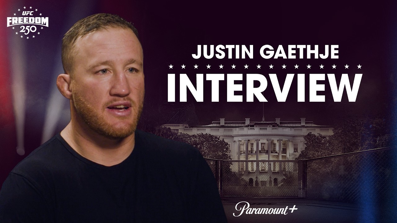 Justin Gaethje previews Ilia Topuria fight at UFC Freedom 250: 