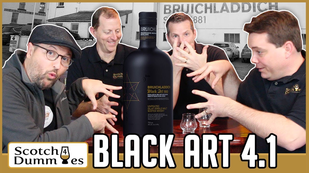 Bruichladdich Black Art 4.1  -  Islay Single Malt Scotch Whisky Review #143