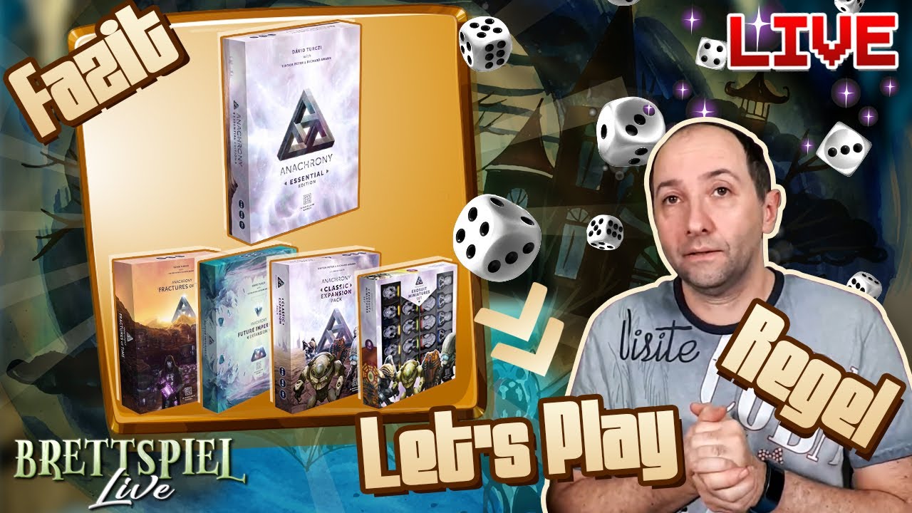 Anachrony - [Brettspiel] [Live] [Let's Play] - Regeln/Let's Play/Fazit