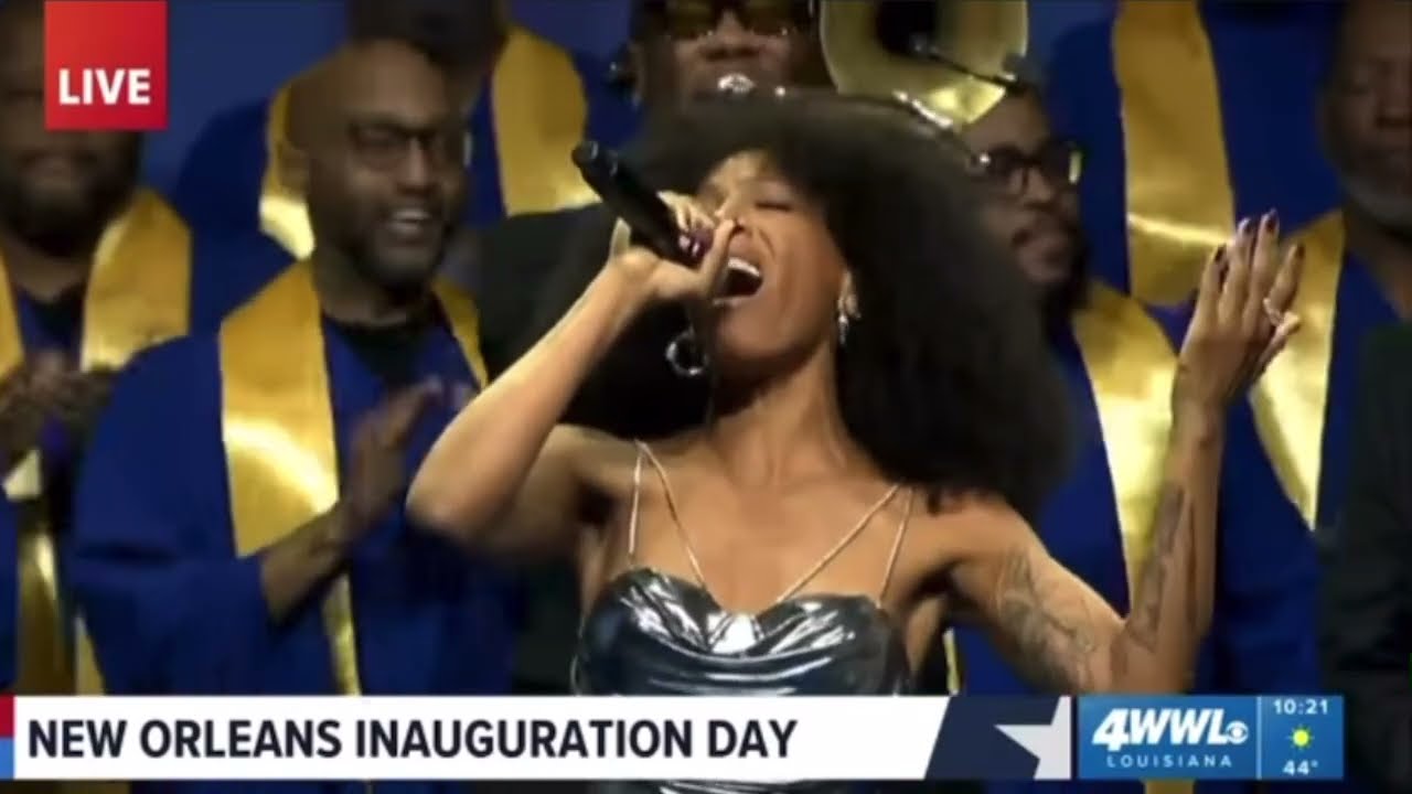 Dawn Richard Performs for New Orleans Inauguration Day 2026 