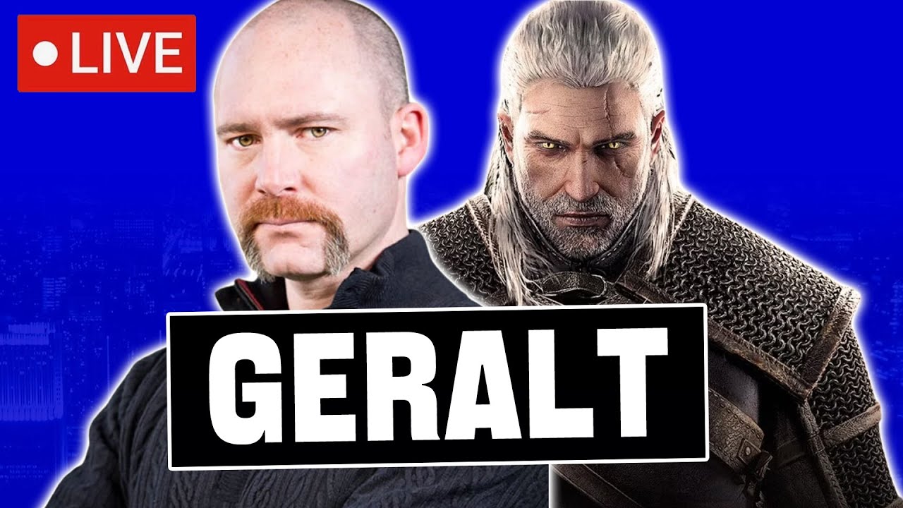 🔴Geralt of Rivia Voice Actor Doug Cockle on The Witcher 3, Henry Cavill & thoughts on The Witcher 4