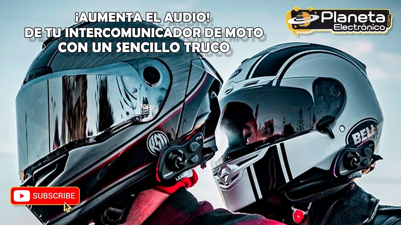 ¡Aumenta el Audio de tu Intercomunicador de Moto con un Sencillo Truco!