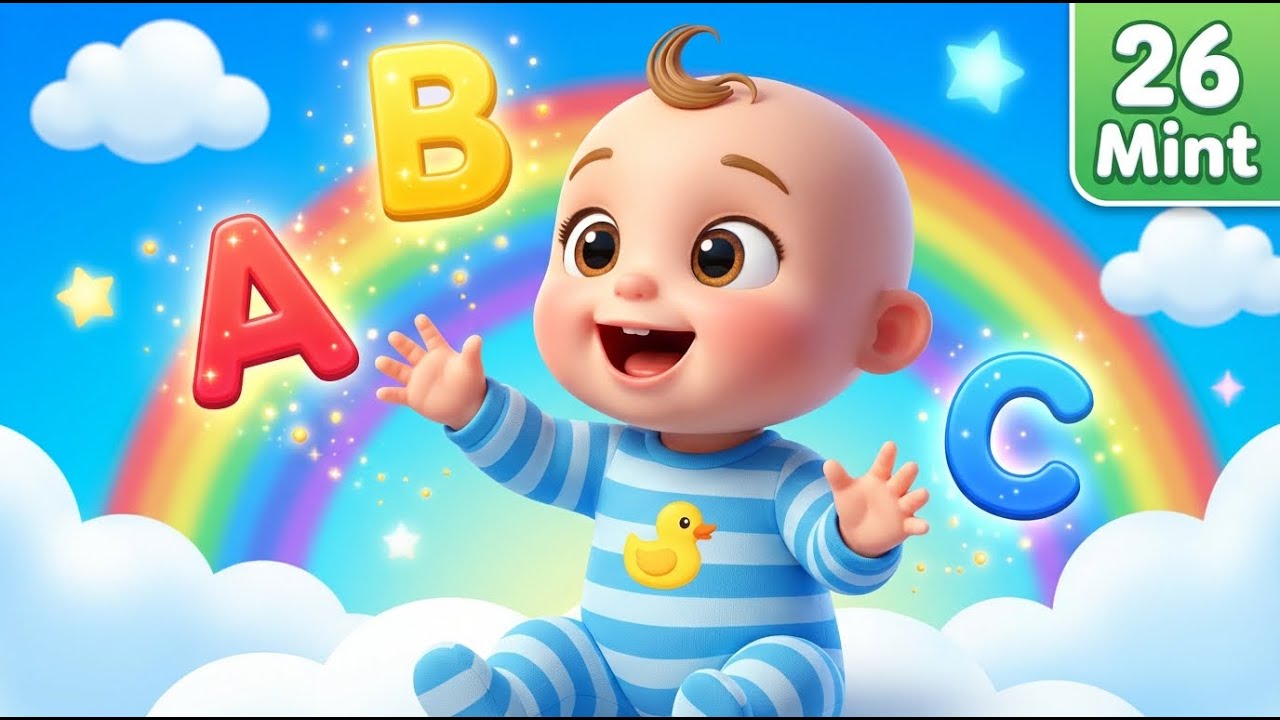 ABC Song A to Z for Kindergarten Kids | 26 Minutes Learning & Fun