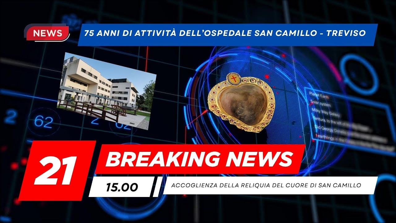 75° Ospedale di Treviso Accoglie il Cuore di San Camillo