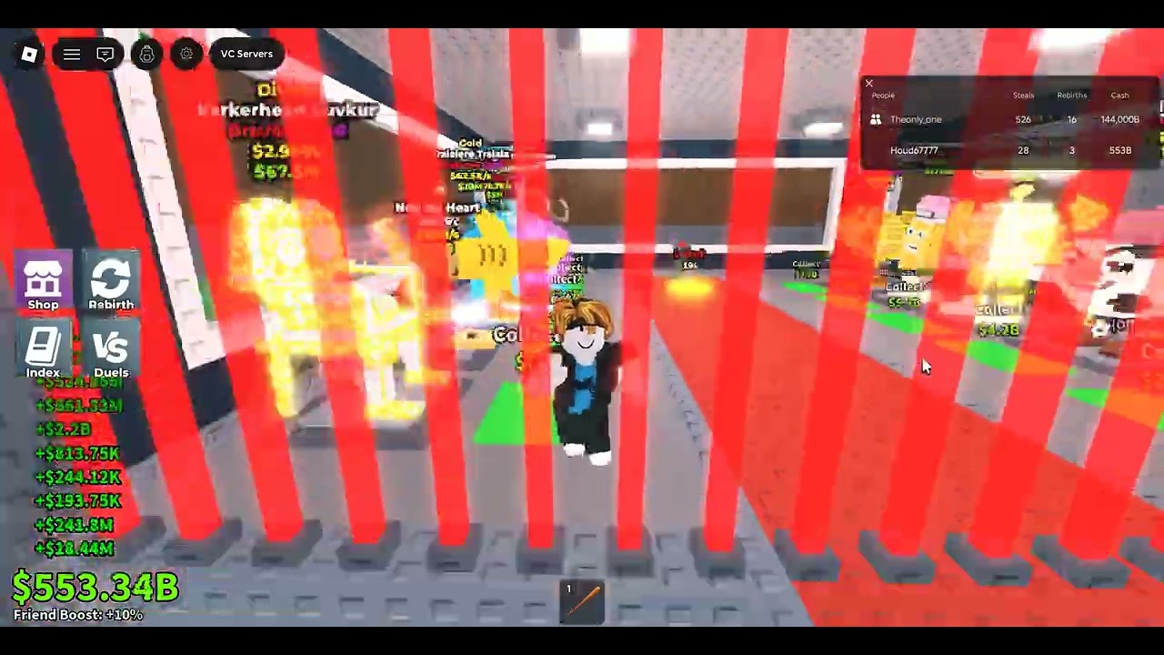 I am 1v1 my Best friend ch4os in Roblox Rivals