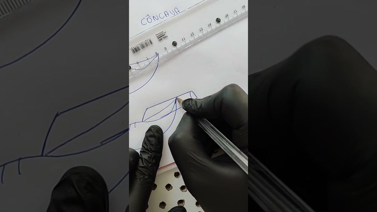 Aprenda escolher o molde f1 correto pra unhas CÔNCAVA