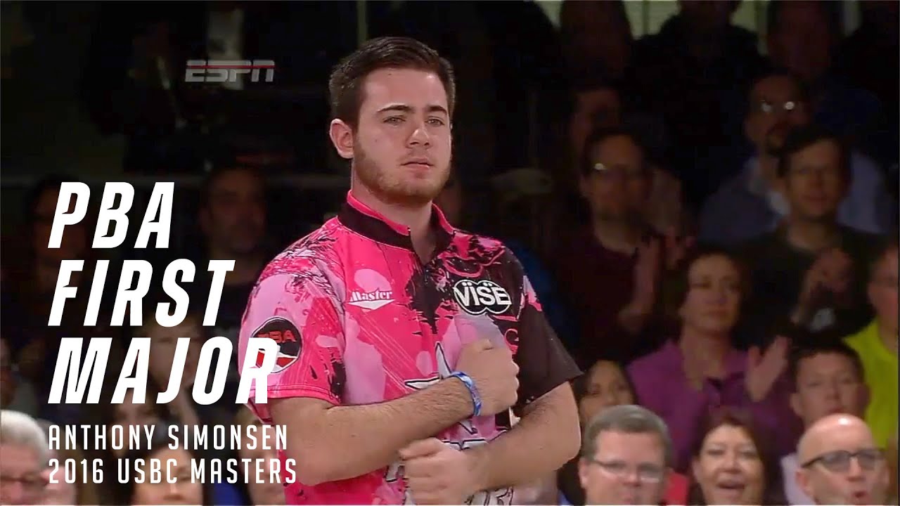 Anthony Simonsen's First Major | 2016 USBC Masters | Full Match vs. Dan MacLelland