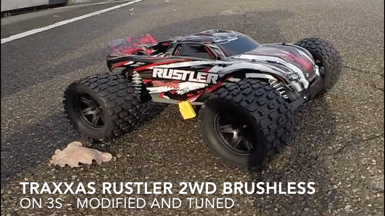 Traxxas Rustler 2wd brushless on 3s - Pro-Line ProTrac suspension, MT wheels, RPM Parts ...