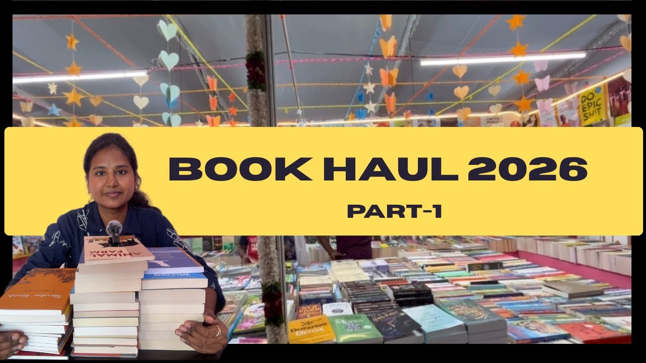 I bought books for 10k from the Tirupur book fair 2026