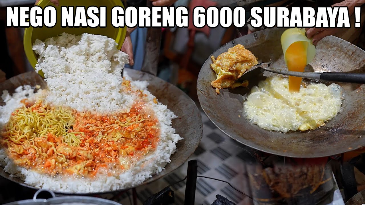 PEDAGANG INI JUALAN NASI MIE 6 RIBU, TERNYATA PAKE POMPA BAN MASAKNYA !