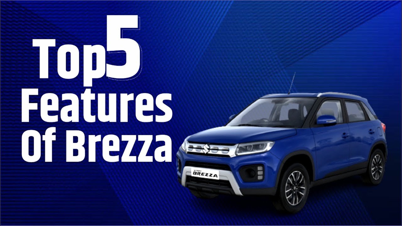 Top 5 High-Tech Feature Of Brezza 2022 | Best Compact SUV | CB4 Wheel