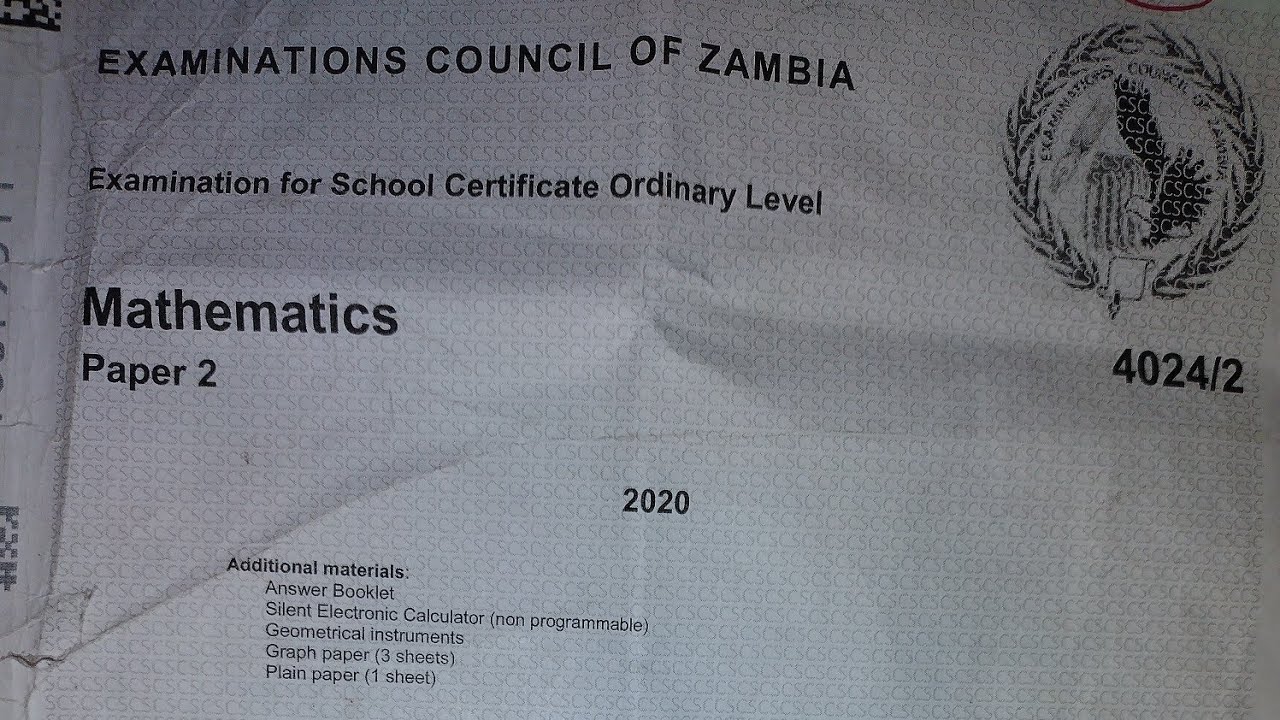 Maths paper 2 2020 internal section B, earth geometry,calculus, statistics and trigonomet