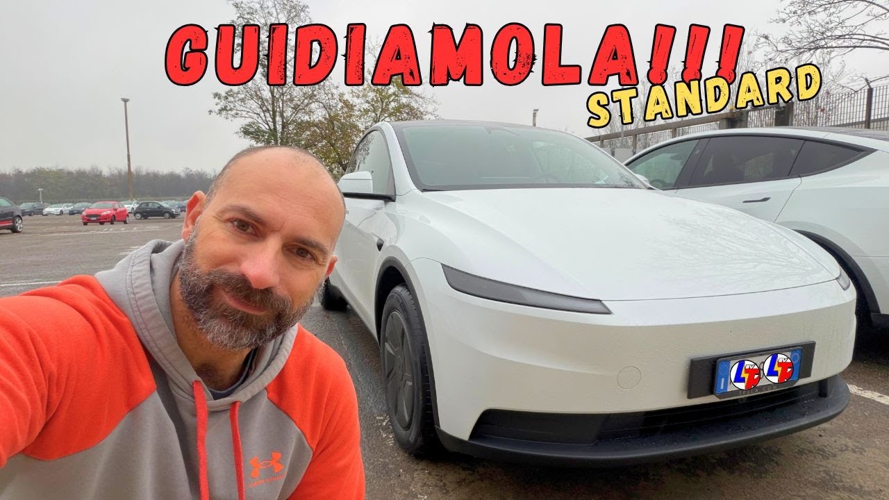 Tesla Model Y Standard Test Drive