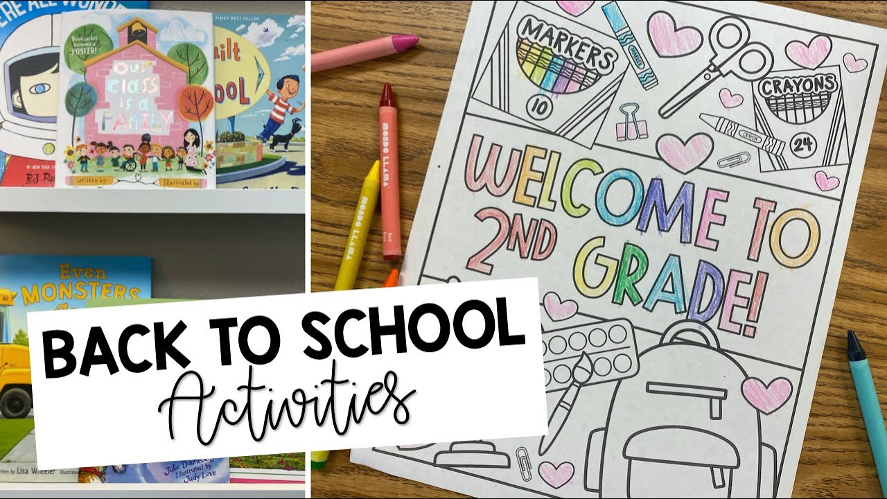 Back to School Classroom Activities