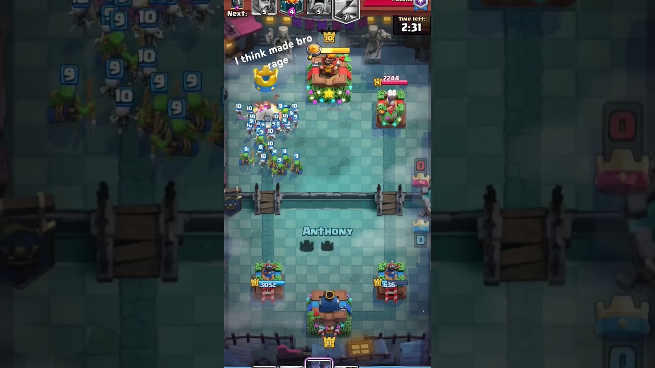 Using the most annoying deck 