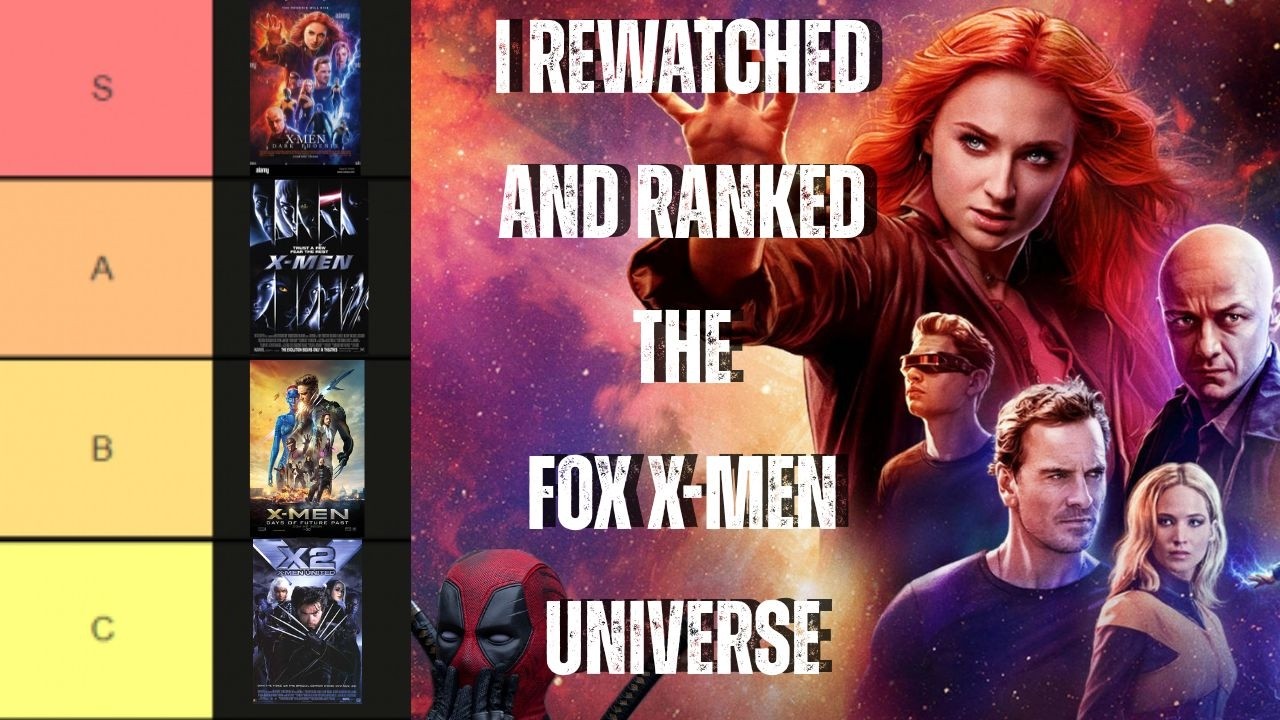 I REWATCHED THE ENTIRE FOX X-MEN FRANCHISE