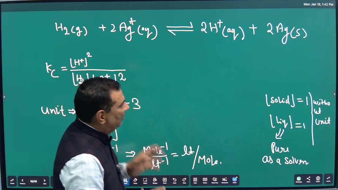 Physical   Chemistry [Chemical Equilibrium]   L-02