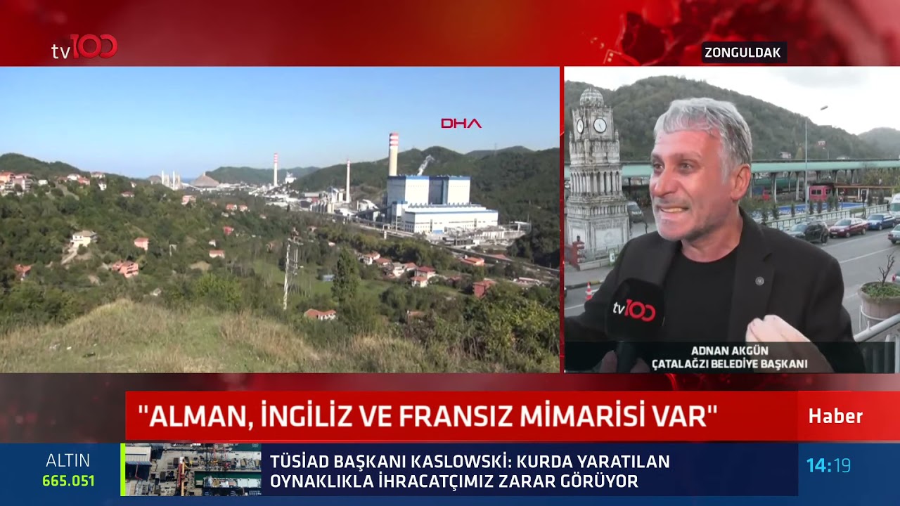 tv100 adım adım Anadolu'yu geziyor bugün: Çatalağzı'nda