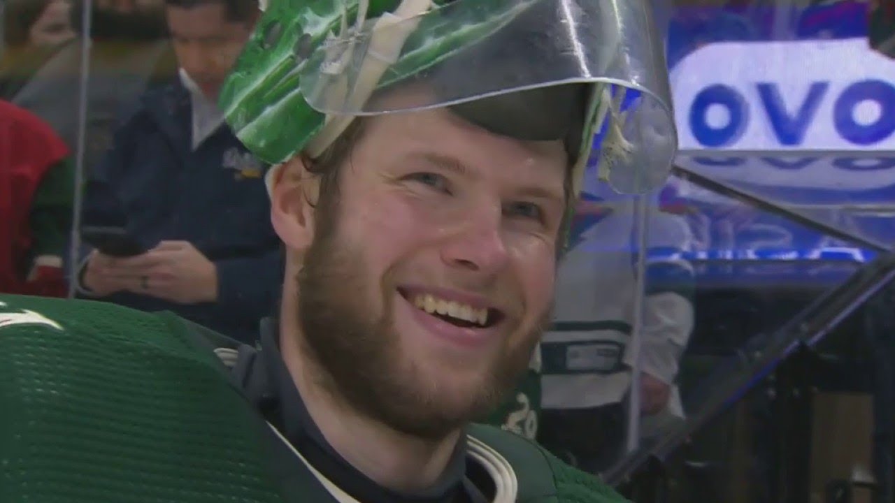 Wild goalie Filip Gustavsson after shootout win over Stars