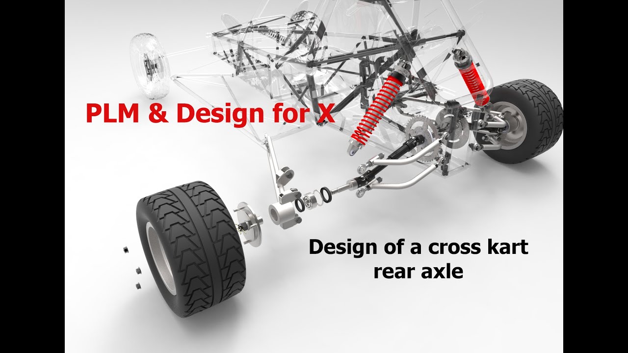 CP51 - Cross Kart Rear Axle