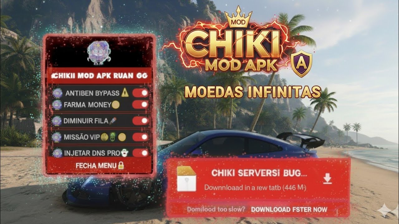 🔥 CHIKII MOD APK INFINITO – VIP Grátis e Sem Filas!