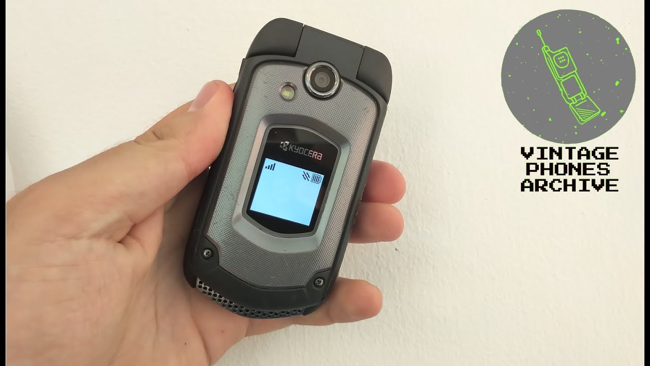 KYOCERA DuraXTP E4281 Mobile phone menu browse, ringtones, games, wallpapers