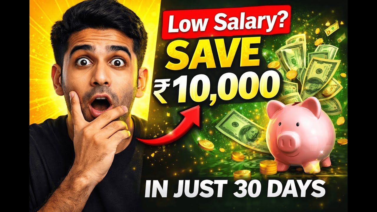 Low Salary Save ₹10,000 in Just 30 Days