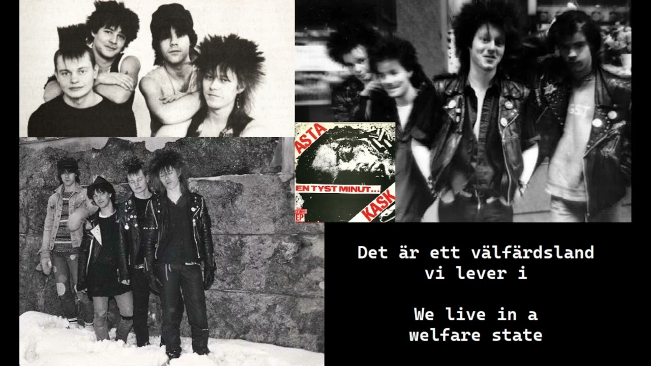 Asta Kask - Demokrati - English translation - lyrics on screen låttexten på skärmen