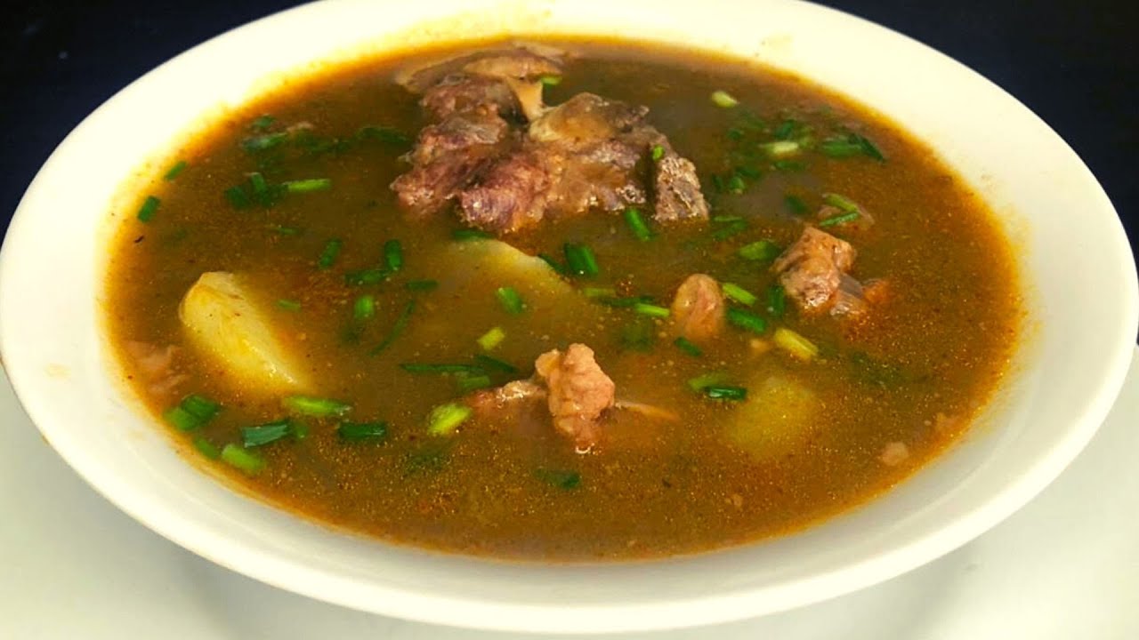 SABROSA SOPA LAGUA DE PLATANO MACHO VERDE - RECETA FACIL Y RAPIDA - POCHOLITA Y SUS RECETAS