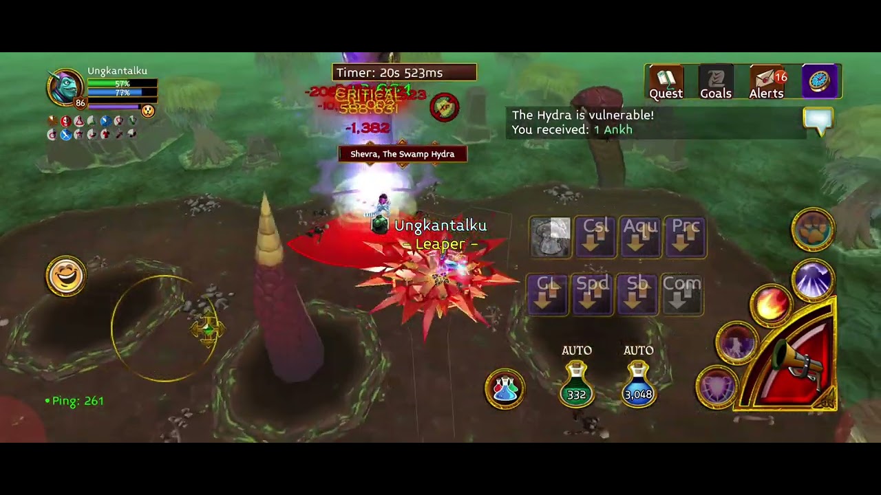 ARCANE LEGEND - Test BLOOD GUN in LB HYDRA