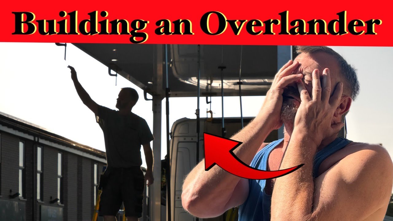 Ep8 Habitation box build and crawl through for overland expedition truck.