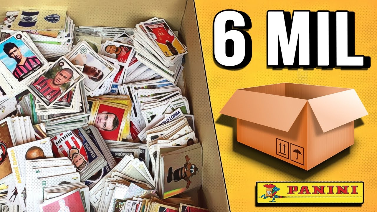 COMPREI 6 MIL FIGURINHAS DE ÁLBUNS DE FUTEBOL, TODOS CAMPEONATOS!!!