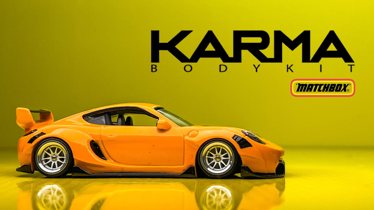 ‘14 Porsche Cayman Karma Body Kit Matchbox Custom