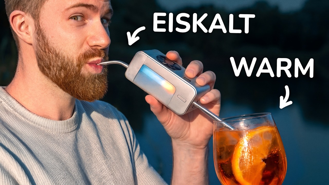 Elektrischen Kühl-Strohhalm erfinden!