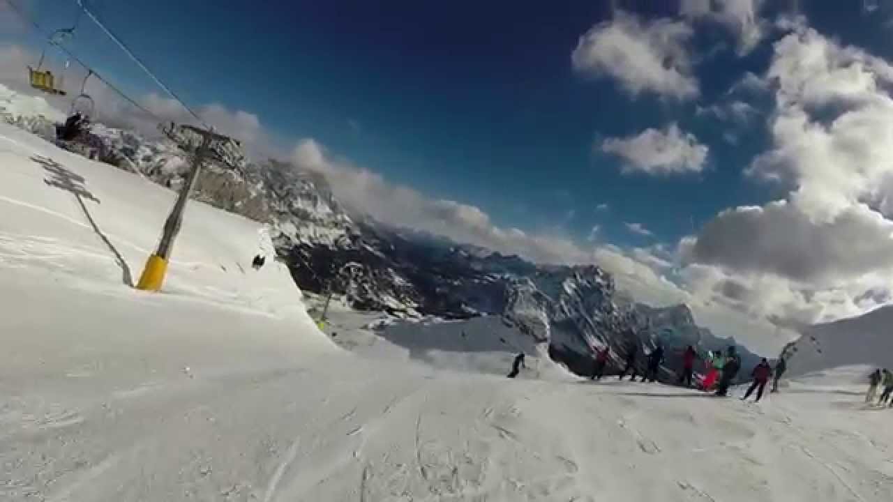 Cortina - Ski Area Tofana - da Ra Valles (2463) a Col Drusciè (1473) via Forcella Rossa