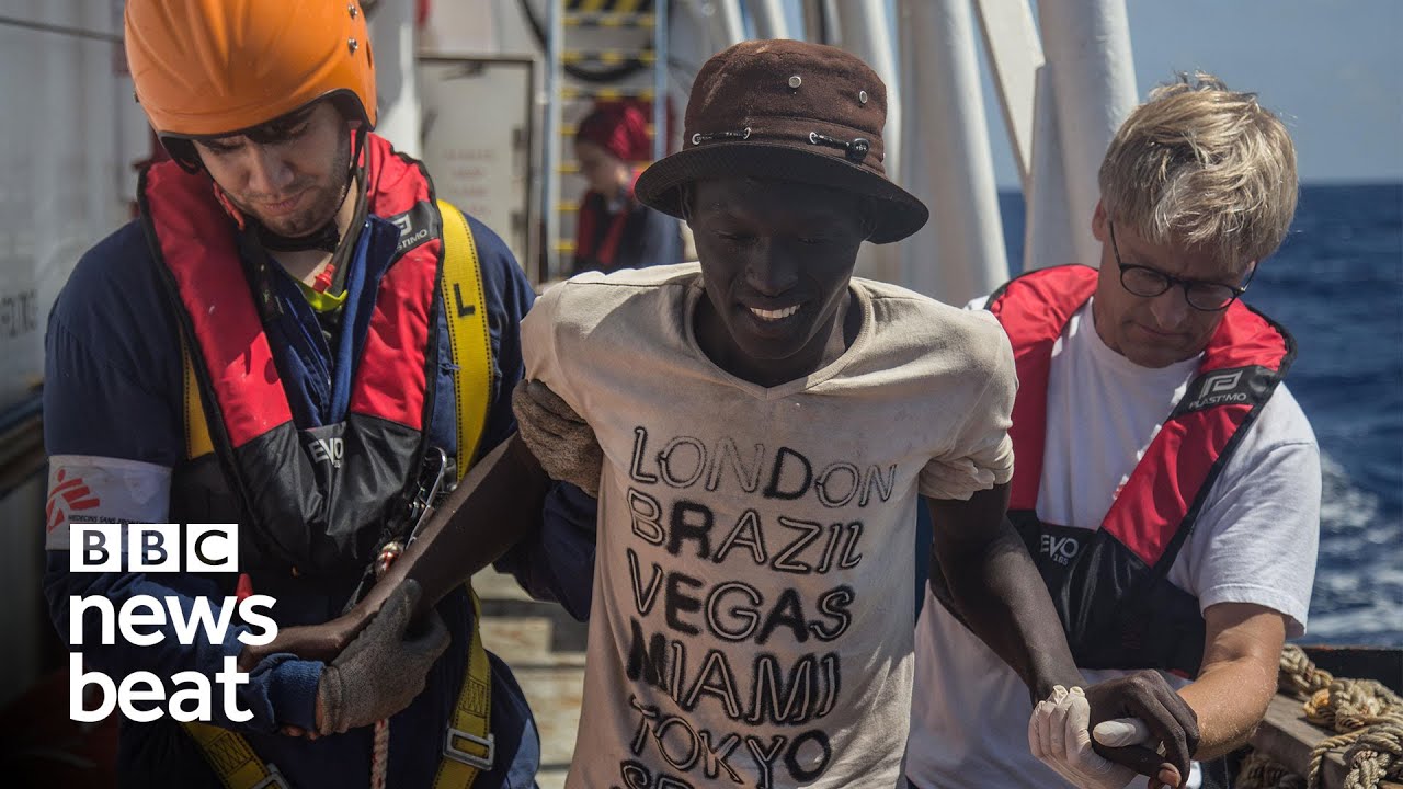 Refugee rescue ship | BBC Newsbeat