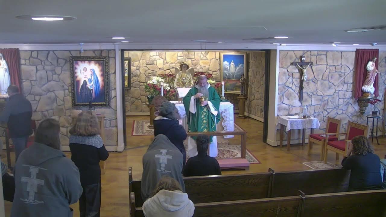 Friday January 30, 2026 | The Rosary and Mass from The Blue Army Shrine of Our Lady of Fatima