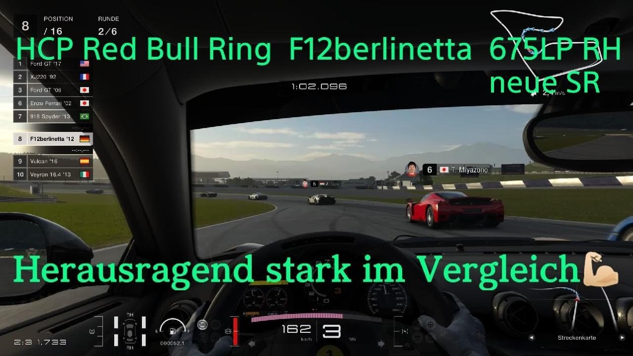 GT7 | Hypercar Parade Red Bull Ring | F12berlinetta '12 Mod.2 | 675LP Setup RH | Der Schnellste?