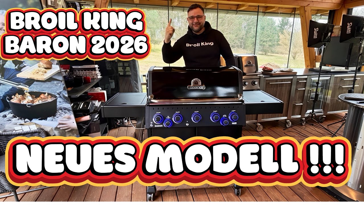 BROIL KING BARON 590 X SHADOW --- Klaus grillt