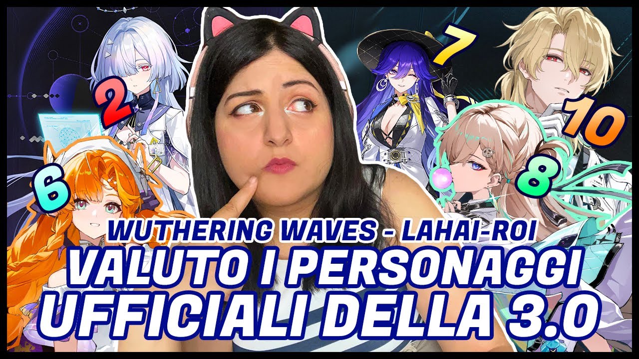 Valuto TUTTI i personaggi della 3.0 di WUTHERING WAVES: peggio di Rinascita?