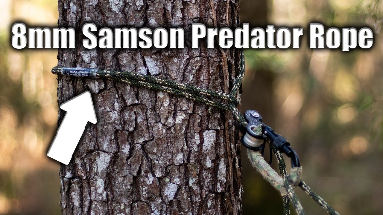 NEW 8mm Samson Predator™ Rope | THE MOST VERSATILE Saddle Hunting Rope On The Market!