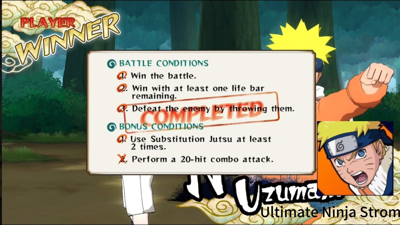 Naruto Ultimate Ninja Strom: Mobile Gameplay  Mission: Team Asuma Trains Hard
