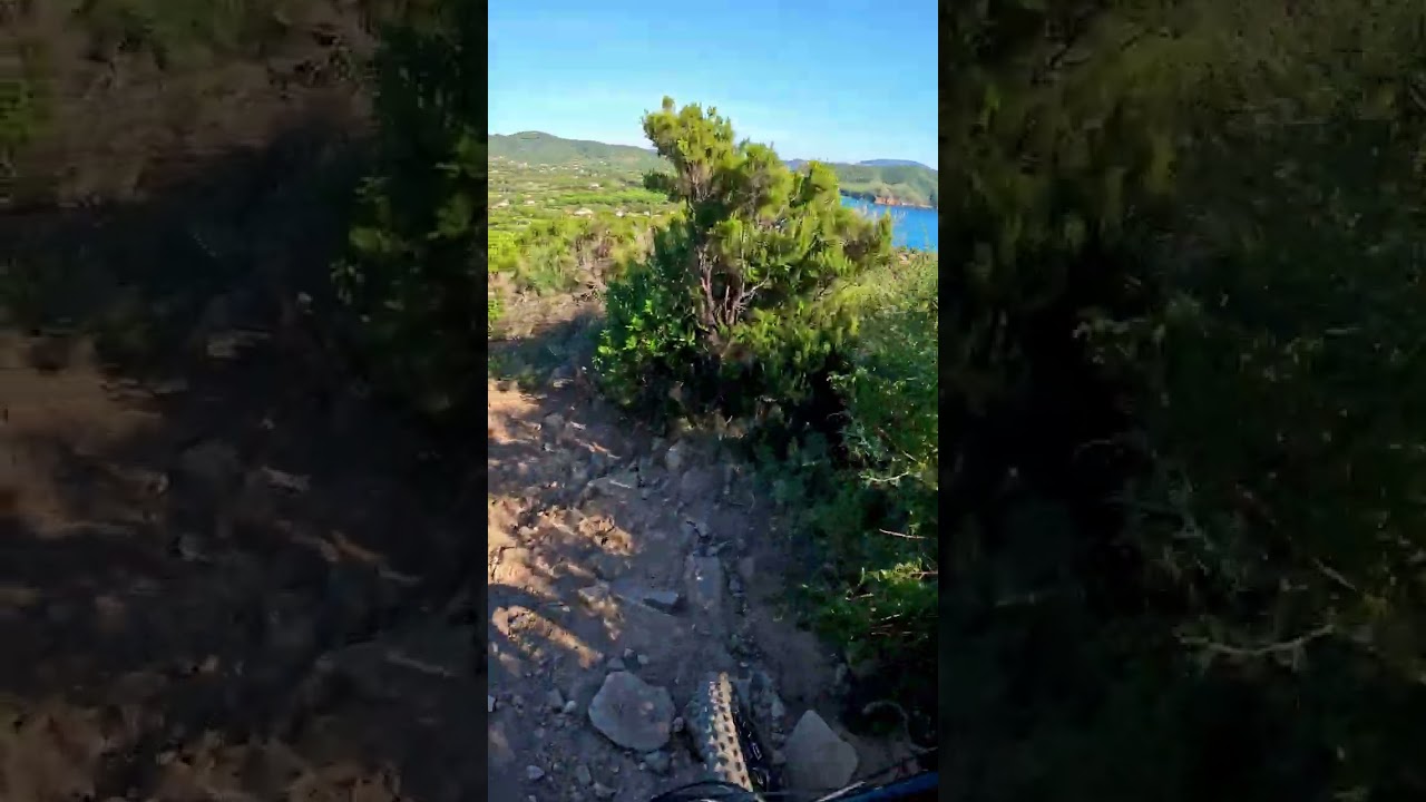 E-enduro isola d’Elba Laconella DH parte bassa