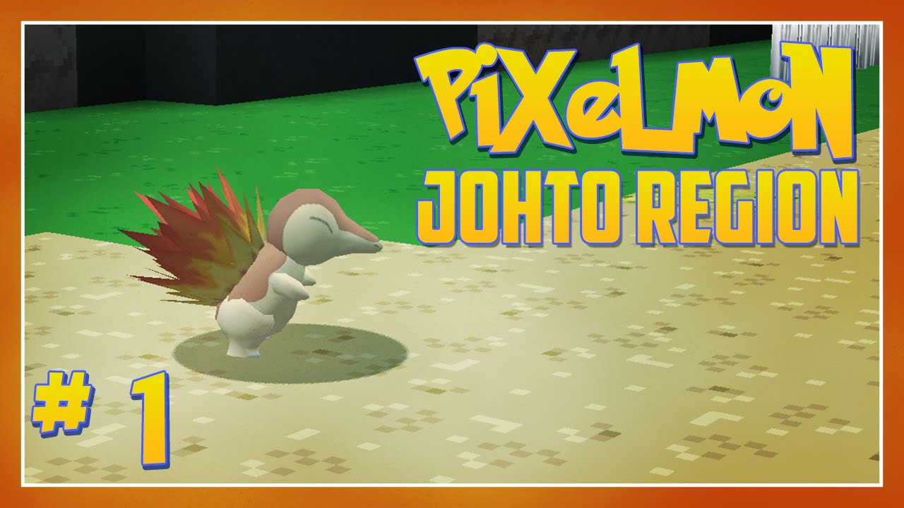 Minecraft: Pixelmon Johto Region - Episode 1 - SHINY STARTERS! (Pokeballers Beta)