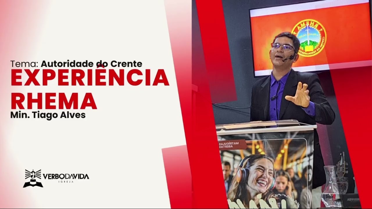 Experiência Rhema | Min. Tiago Alves 